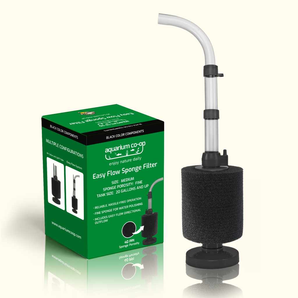 Black Easy Flow Sponge Filter (fine)