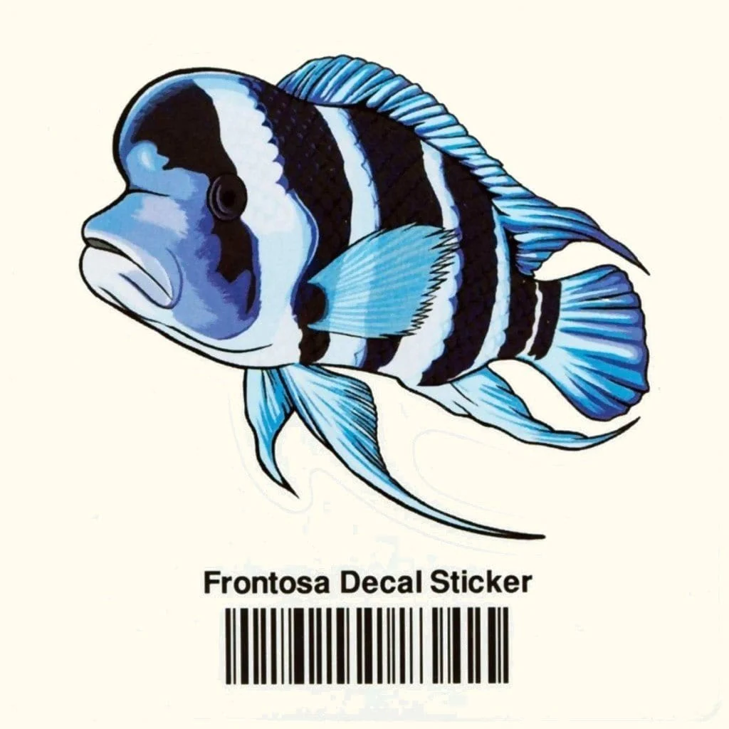 Frontosa Decal Sticker
