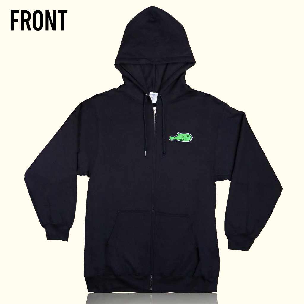 Green Puffer Hoodie