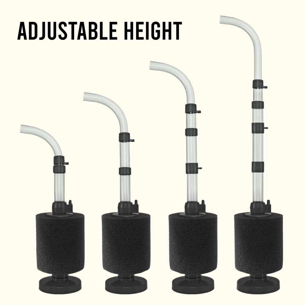 Black Easy Flow Sponge Filter (fine) - Image 4