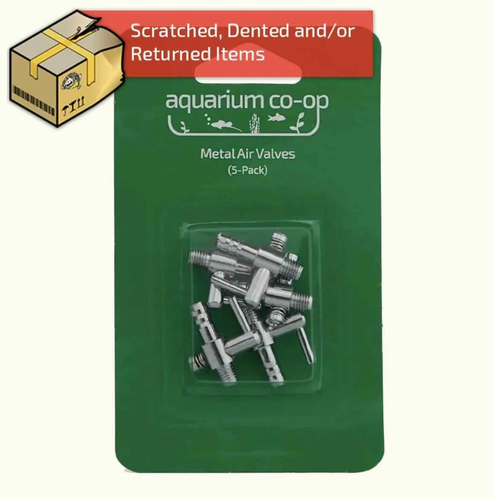 Scratch and Dent Individual Metal Air Valves
