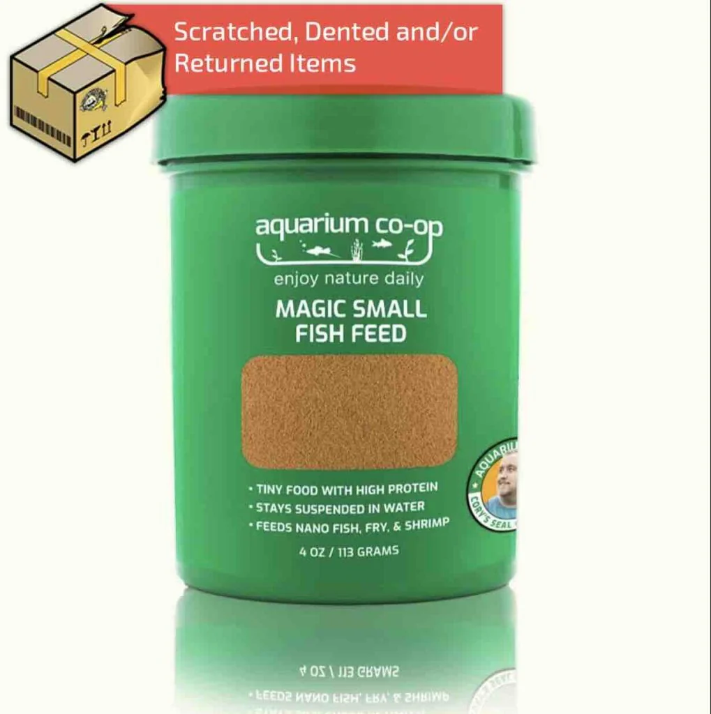 Scratch and Dent Magic Small Fish Feed