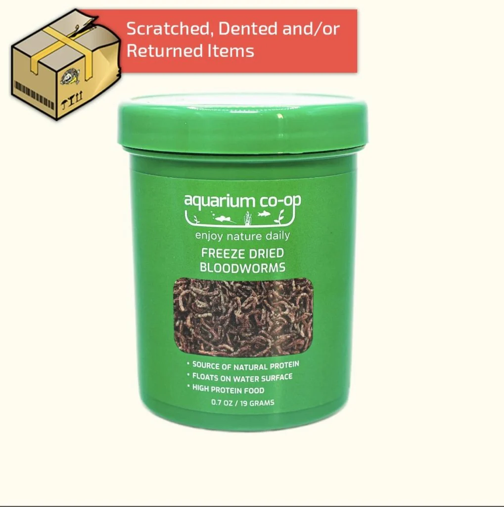 Scratch & Dent Aquarium Co-Op Freeze Dried Bloodworms